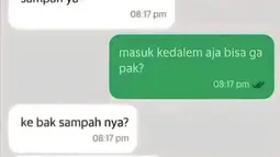 Titik penjemputan di dalam sampah (Source: IST)