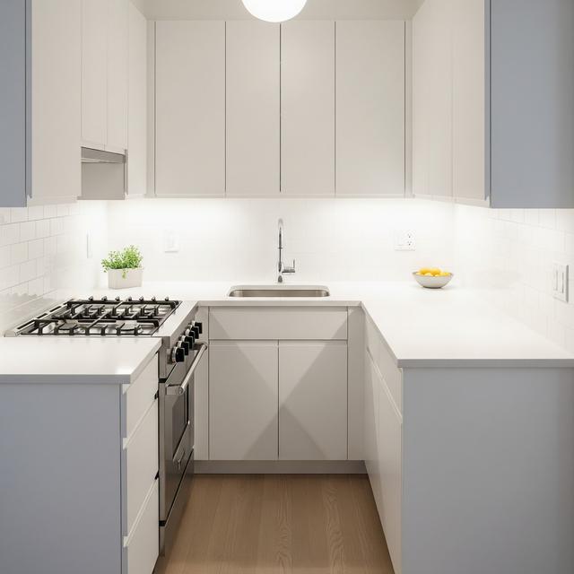 Dapur Kecil Bentuk U Minimalis