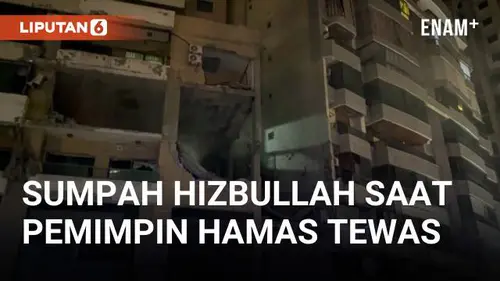 VIDEO: Ledakan di Beirut Tewaskan Pemimpin Hamas Saleh Arouri