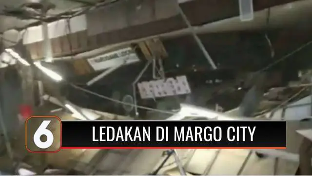 VIDEO: Ledakan Terjadi di Margo City Depok, Sebagian Bangunan Mal Hancur