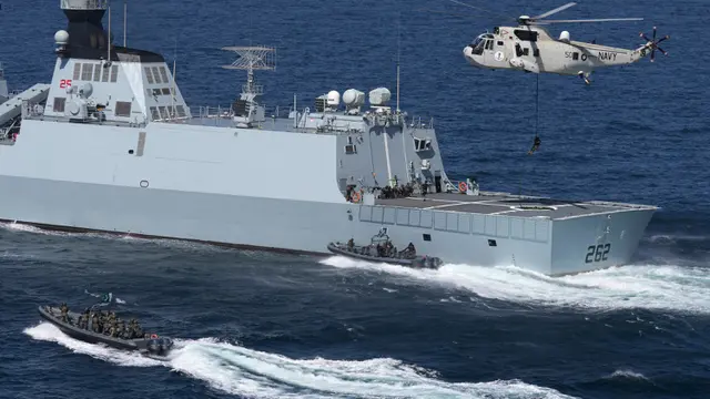 Indonesia Gabung Amerika Serikat dan China Latihan Multinasional AMAN-23 di Laut Arab