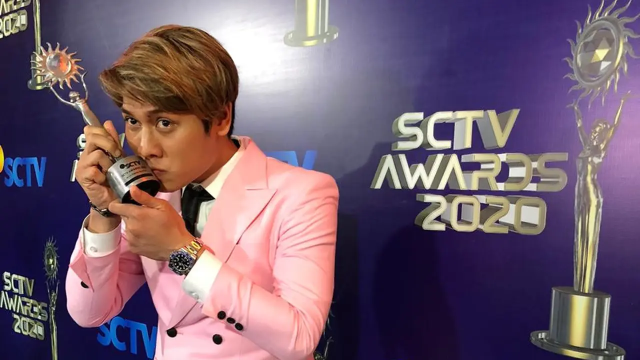 Rizky Billar di SCTV Awards 2020