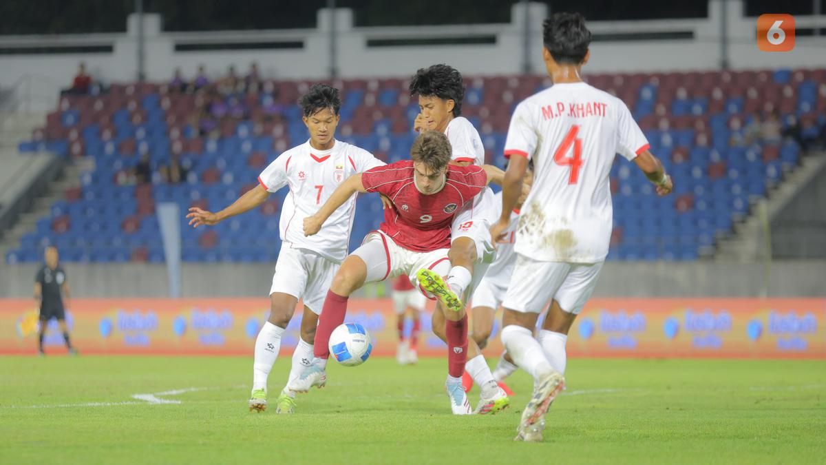 Timnas Indonesia vs Myanmar: Menang 3-1, Garuda Muda Gagal Pertahankan Medali Emas SEA Games
