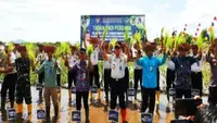 Rutan Pelaihari Kalsel Garap 20 Hektare Sawah, Turut Libatkan Warga Binaan