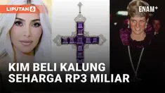 Kim Kardashian Beli Kalung yang Pernah Dipakai Putri Diana Senilai Rp3 Miliar