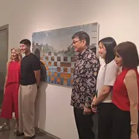 Kolaborasi Kedutaan Besar Singapura dengan STB dan ISA Art. (Foto: Anastasia Trifena/Fimela)