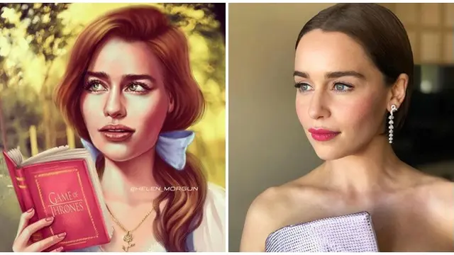 Potret Cantiknya 7 Akrtis Hollywood Jika Jadi Putri Disney