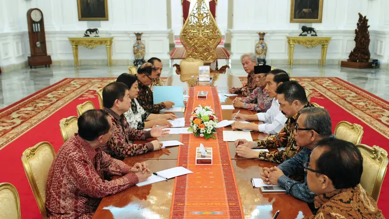 Jokowi menerima Wantimpres