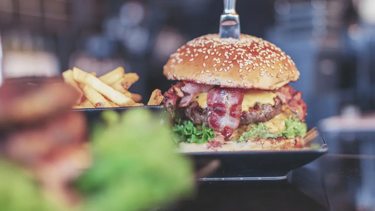 Ilustrasi burger