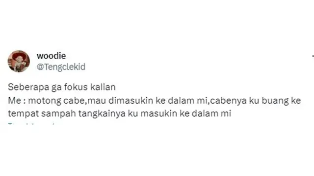 8 Curhatan Netizen saat Ditanya Seberapa Enggak Fokus Ini Bikin Geleng Kepala