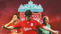 Liverpool - Suso, Emiliano Insua, Brad Friedel (Bola.com/Adreanus Titus)