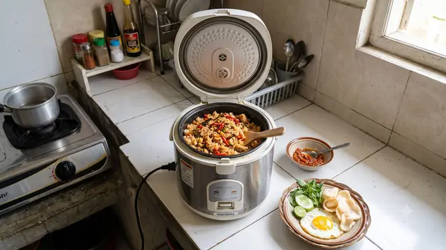 Resep Nasi Pedas Rice Cooker
