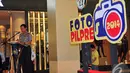 Kapolri Jenderal Sutarman memberikan sambutan saat pembukaan pameran Foto Pilpres 2014 di Mall Casablanca, Jakarta, Kamis (6/11/2014)(Liputan6.com/Johan Tallo)