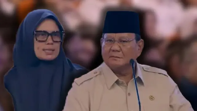 Prabowo Gemas Depan Emak-Emak, Bicara Telor Dadar Vs Ceplok di Menu MBG