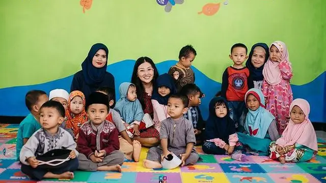 7 Momen Sarwendah dan Ruben Onsu Buka Program Sekolah Gratis Untuk Penghafal Al Quran