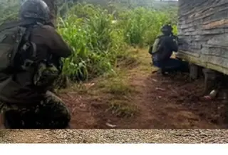 Tentara Nasional Indonesia (TNI) berhasil merebut wilayah Distrik Bibida, Kabupaten Paniai, Papua Tengah, yang sebelumnya dikuasai Organisasi Papua Merdeka (OPM). (TNI)