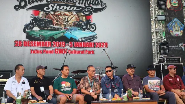 Suasana peresmian Bali Countdown 2020 di GWK