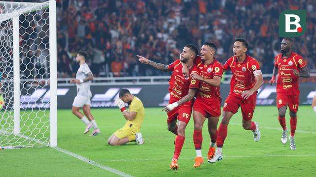 Foto: Drama 2 Gol Penalti Antarkan Persija Bungkam Madura United di BRI Super League