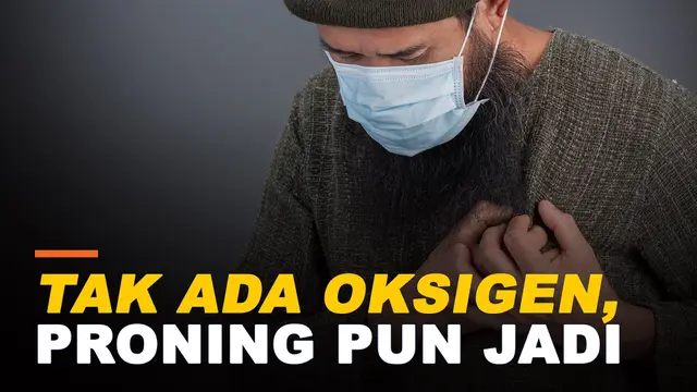 VIDEO: Oksigen Langka, Siasati dengan Teknik Proning