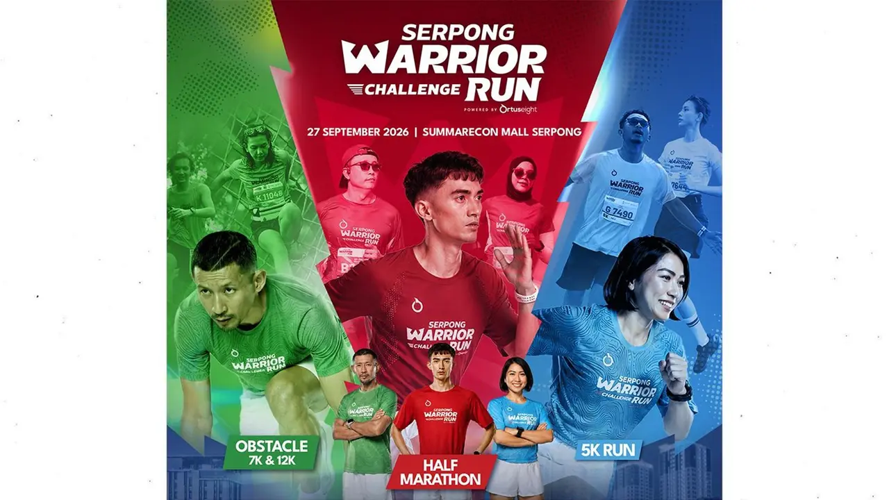 Serpong Warrior Challenge Run 2026 Memanggil Sportmania, Ada Diskon 50% Lewat BRImo