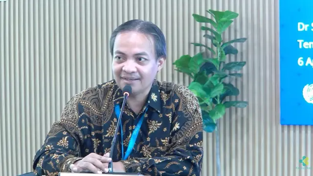 Dr Setiawan Jati Laksono dari WHO Indonesia
