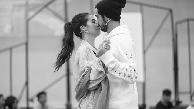 [Fimela] Marsha Timothy dan Reza Rahadian