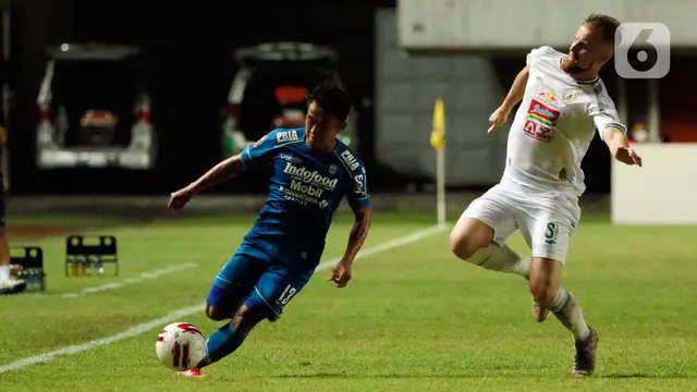 Persib Bungkam PSS di Leg 1 Semifinal Piala Menpora 2021