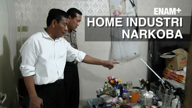 ENAM PLUS: Polsi Gerebek Industri Sabu Rumahan Berkedok Usaha Sablon