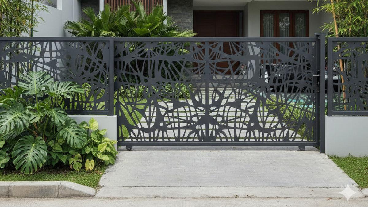 10 Model Pagar Rumah Kecil dengan Celah Sempit Anti Ular, Efektif dan Aman