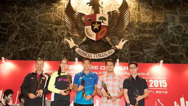 Gala Dinner Kejuaraan Dunia BWF 2015