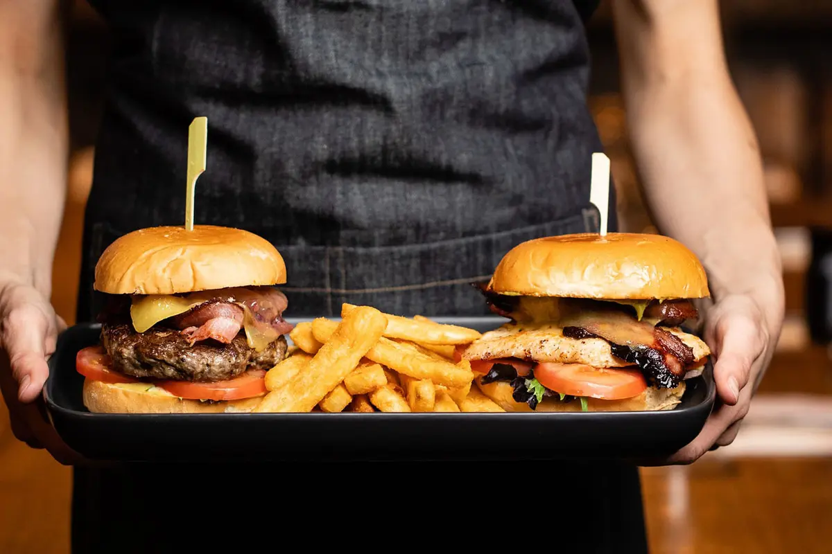 Ilustrasi burger