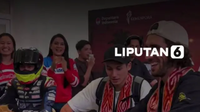 TINGKAH KOCAK PEMBALAP MOTOGP, NYOBAIN ODONG-ODONG!