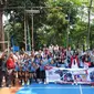 Relawan pendukung bakal calon presiden (capres) Ganjar Pranowo mengadakan kegiatan Liga Voli Ganjar Pranowo di Kabupaten Karawang, Jawa Barat pada Sabtu (29/7/2023). (Ist)