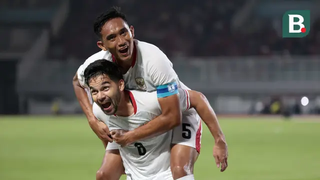 Foto: Debut Impian Mitchell Baker! Hattrick Bawa Timnas Indonesia Pesta 5 Gol atas Kamboja di Piala AFF 2026
