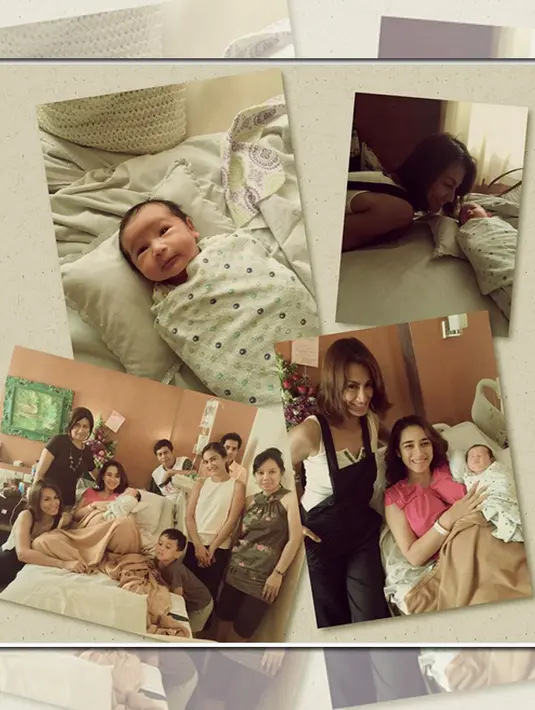 "Congratulations my dearest @got_alex on your new born baby girl...Your little world of joy👧🏼🎀 She's gorgeous, just like her mother😊.So happy for youu and @ariefwr 😊❤️. God bless you new parents!" tulis dalam akun Instagramnya. (dok. Instagram)