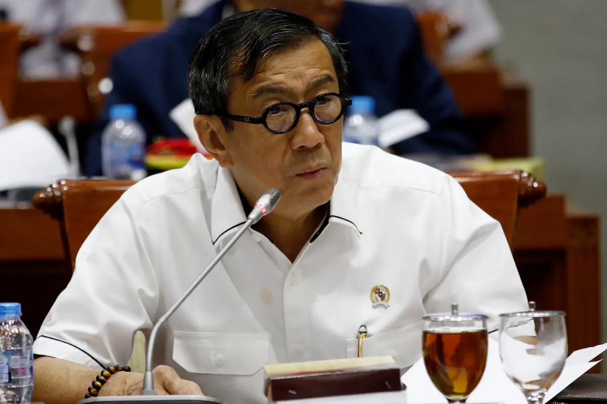 Menkumham Raker dengan DPR Bahas RKAKL dan RKP Tahun 2020