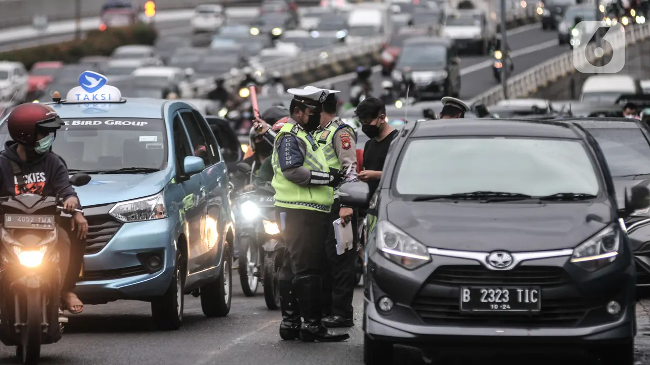 Pemberlakuan Sanksi Tilang Pelanggar Ganjil Genap