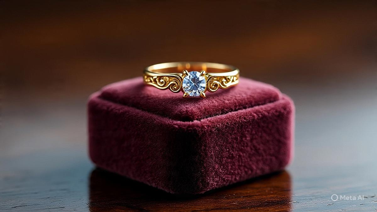 12 Variasi Model Cincin Emas Islami untuk Muslimah, Simple hingga Mewah