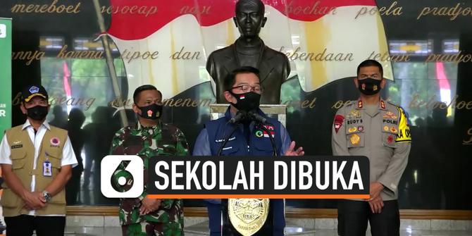 VIDEO: Ini Syarat Pemprov Jabar Izinkan Sekolah Dibuka