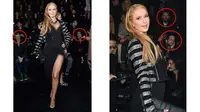 Paris Hilton Selfie dengan Belahan Dada Terbuka