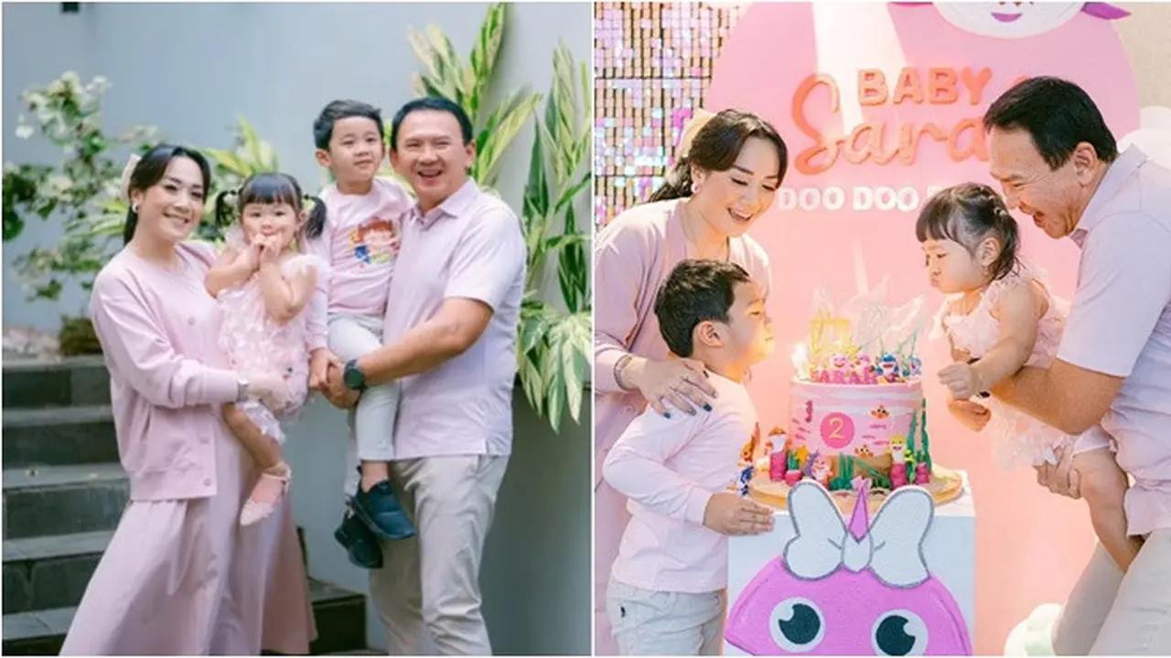 6 Potret Perayaan Ultah Anak Bungsu Ahok dan Puput Nastiti Devi, Penuh Keceriaan