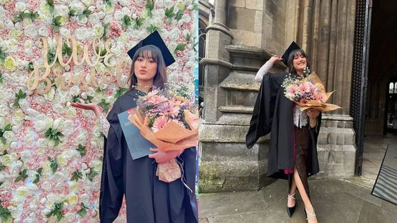 7 Potret Amanda Caesa, Putri Parto Patrio yang Baru Lulus Kuliah di Inggris