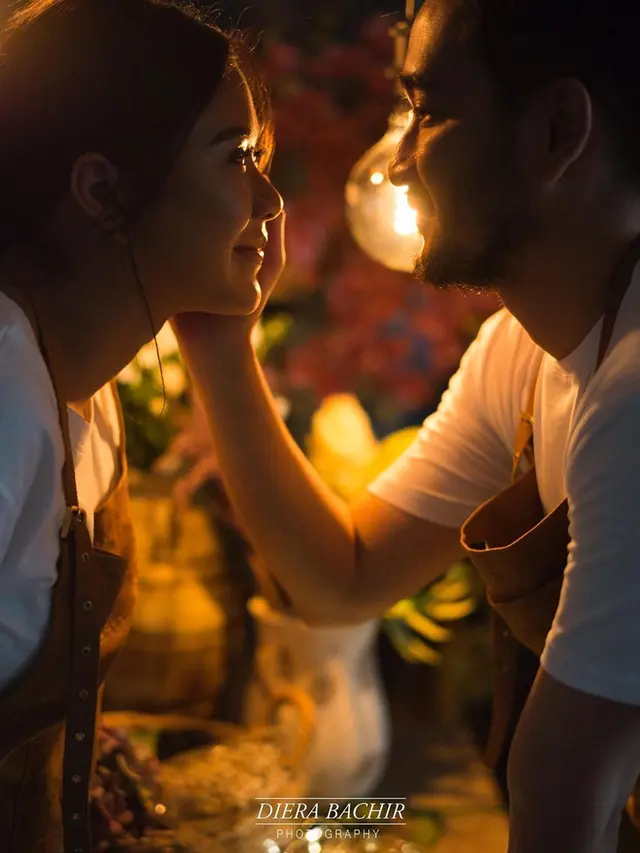 6 Pemotretan Maternity Shoot Syahnaz dan Jeje Govinda, Romantis