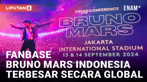 VIDEO: Alasan Bruno Mars Konser 2 Hari di JIS, PK Entertainment: Jarak Pandang Penonton dan Penyanyi Lebih Dekat