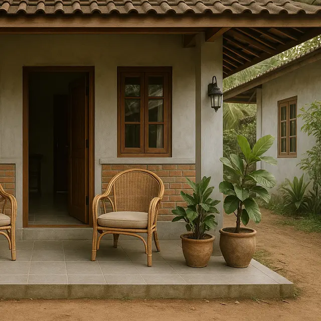 Desain Interior Rumah Sederhana di Kampung, Nuansanya Bikin Nostalgia/ChatGPT