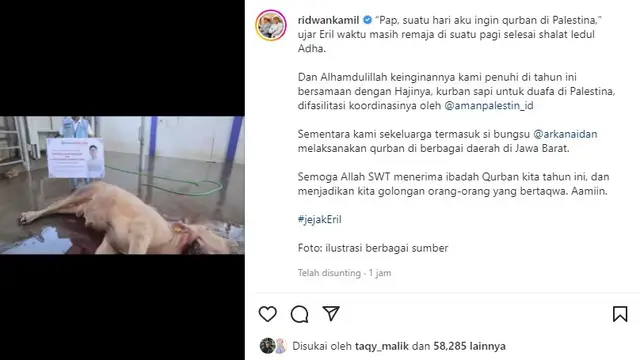 Ridwan Kamil (Foto: Instagram/@ridwankamil)