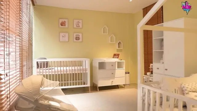 6 Potret Kamar Anak Kedua Irish Bella dan Ammar Zoni, Didominasi Warna Kuning