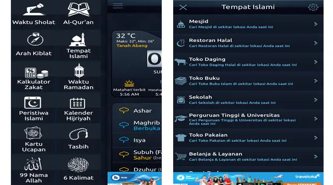 Aplikasi Muslim Mate: Ramadan 2017 Prayer Times, Quran, Azan (Foto: Ist)