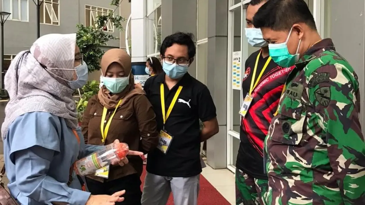 Paket Suplemen dan Tumbler untuk Tenaga Kesehatan dan Pasien Wisam Atlet