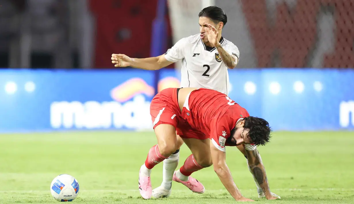 Bulan depan, tim asuhan pelatih Patrick Kluivert ini akan menentukan nasib keikutsertaannya di Piala Dunia 2026 dengan melawan Arab Saudi dan Irak di putaran keempat Kualifikasi Piala Dunia 2026 zona Asia grup B. (Bola.com/Abdul Aziz)